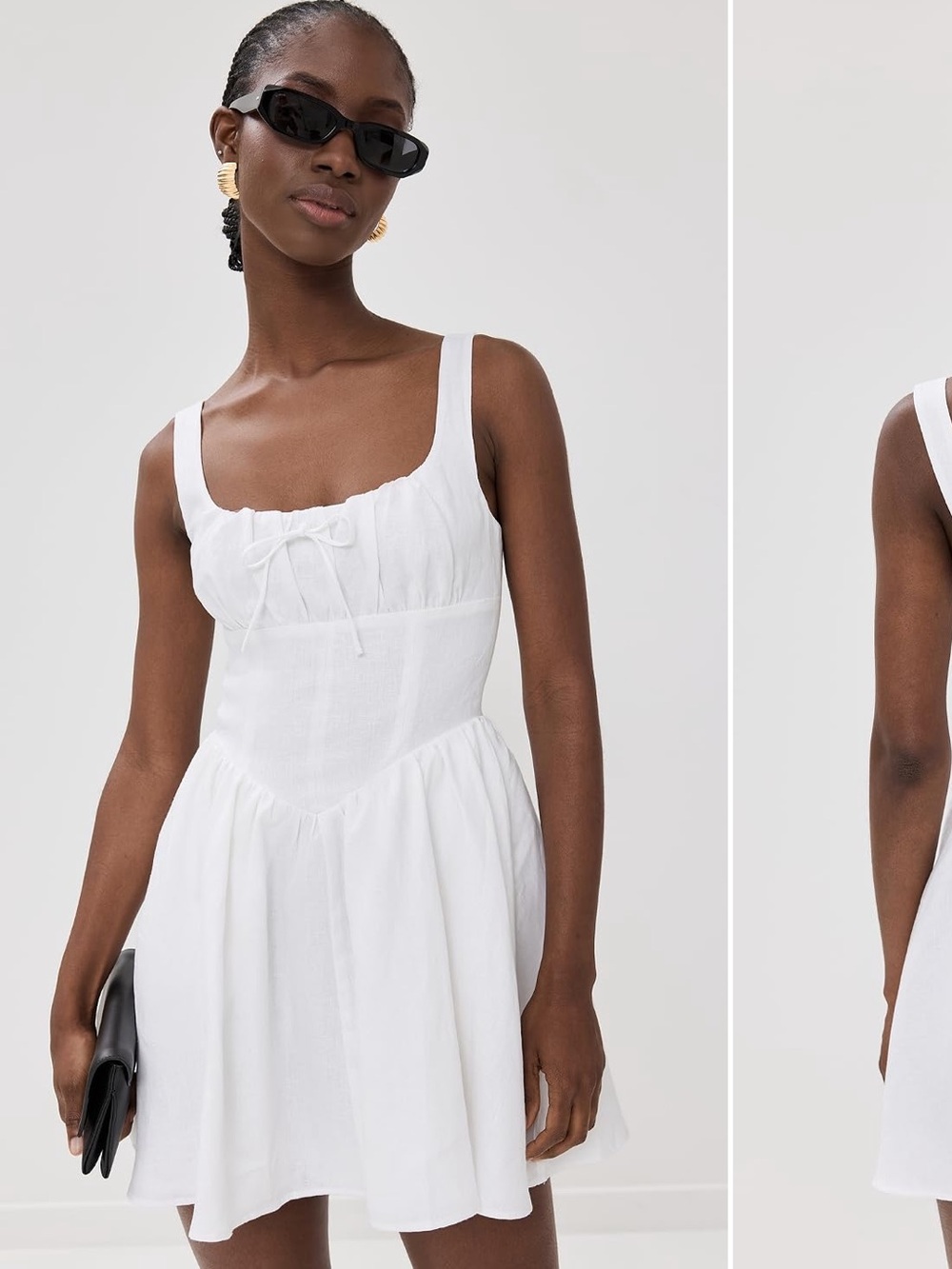Reformation Daria Linen Dress